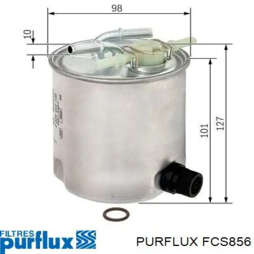 Фільтр тонкого очищення палива Purflux FCS856 ціна, від 50.02 USD