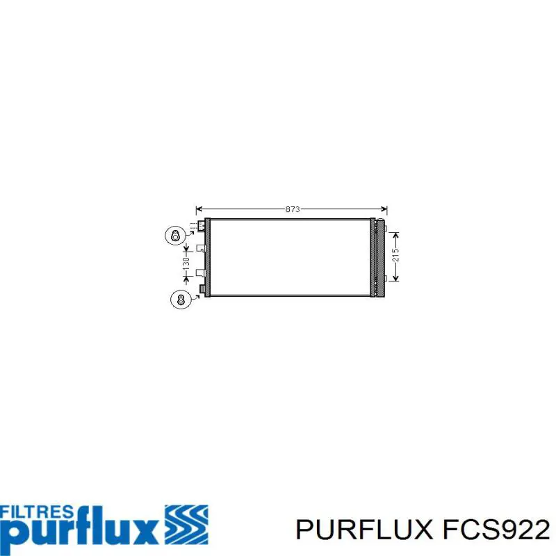 FCS922 Purflux Фільтр палива