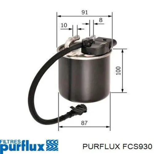 Паливний фільтр FCS930 Purflux