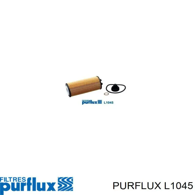 L1045 Purflux Фільтр масла