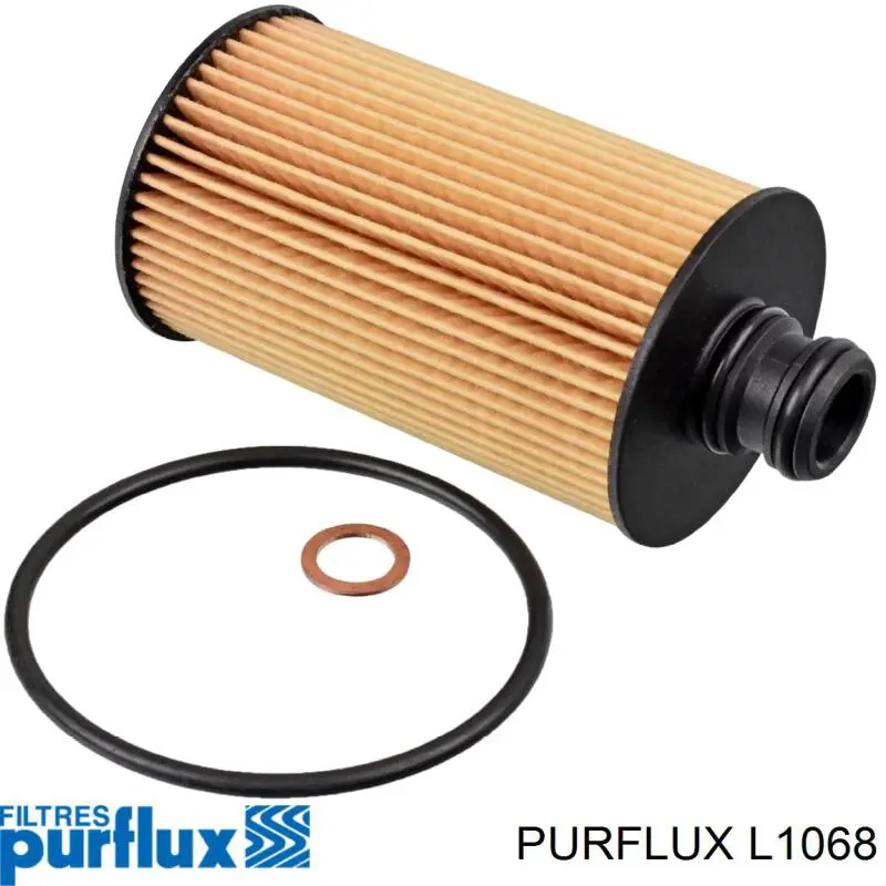 L1068 Purflux фільтр масляний