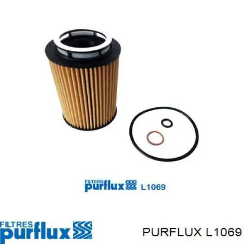 Купити L1069 Purflux Фільтр очищення масла відцентровий