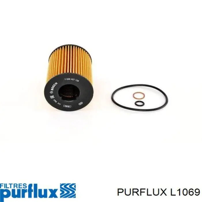 L1069 Purflux Фільтр масла
