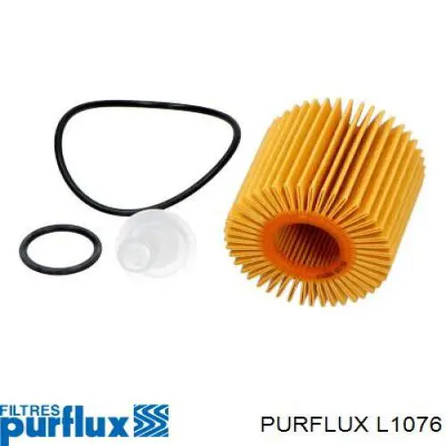 Масляний фільтр двигуна Purflux L1076 ціна, від 5.76 USD