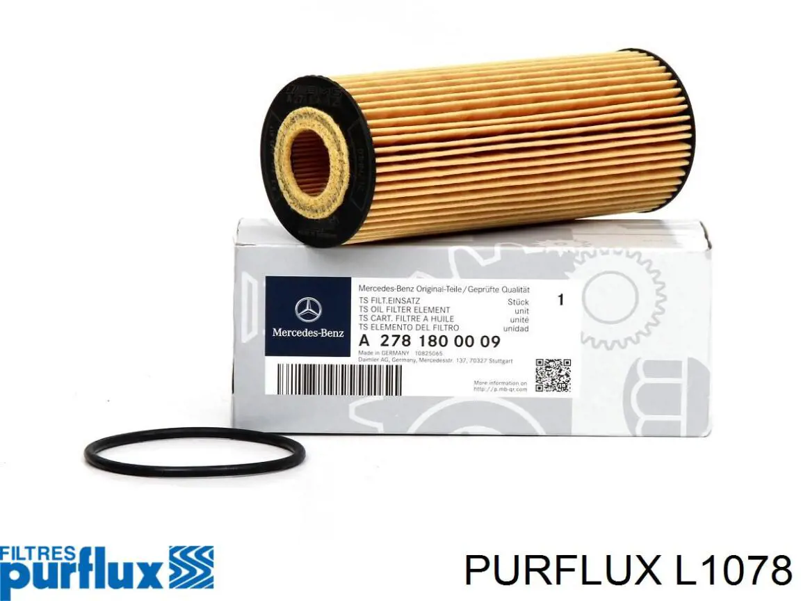 L1078 Purflux Фільтр масла
