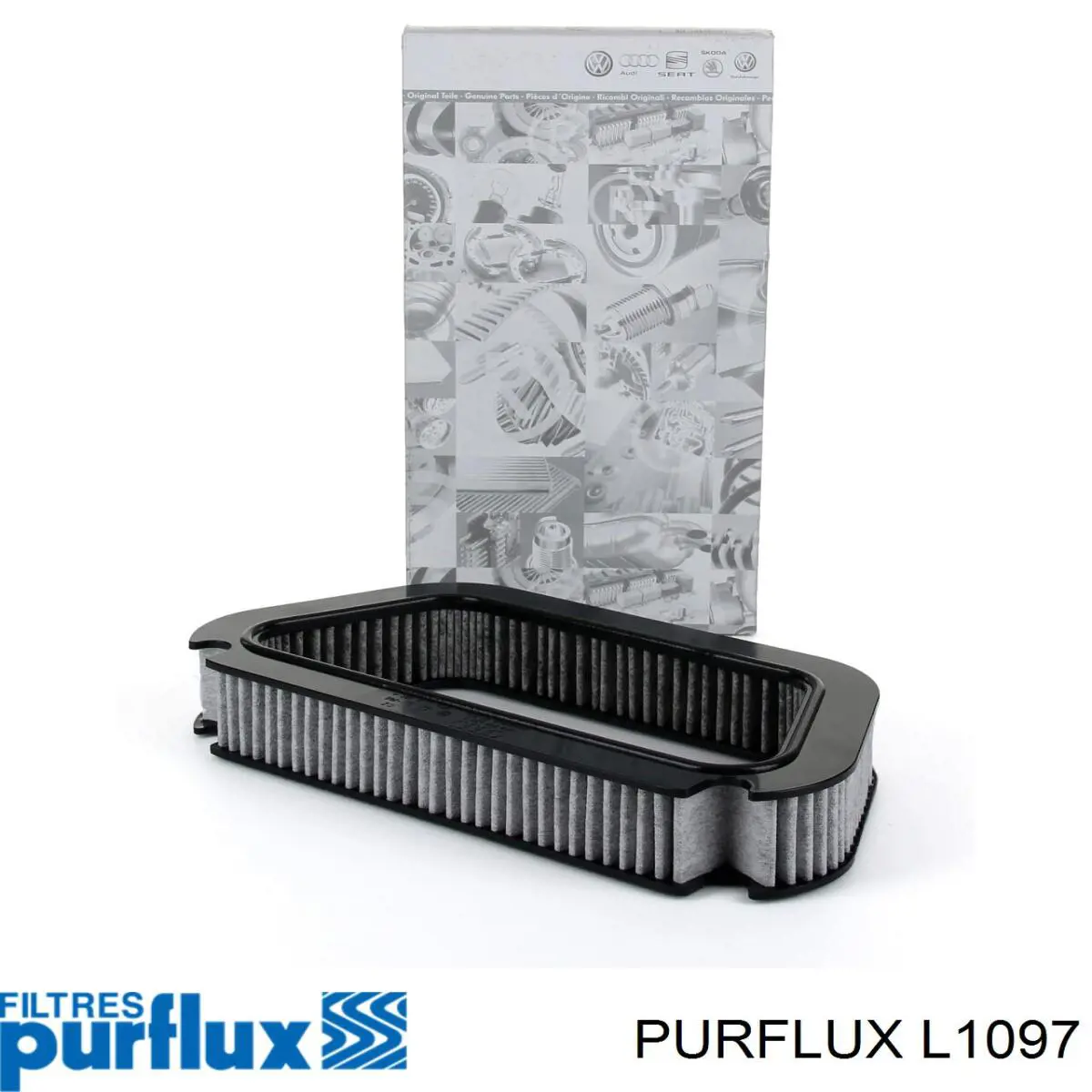 Масляний фільтр двигуна Purflux L1097 ціна, від 9.43 USD