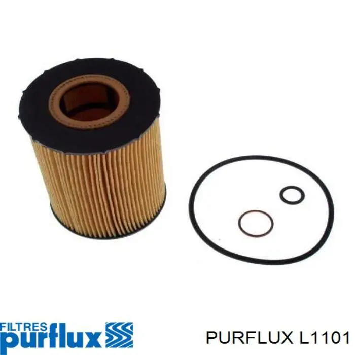 Масляний фільтр двигуна Purflux L1101 ціна, від 7.76 USD