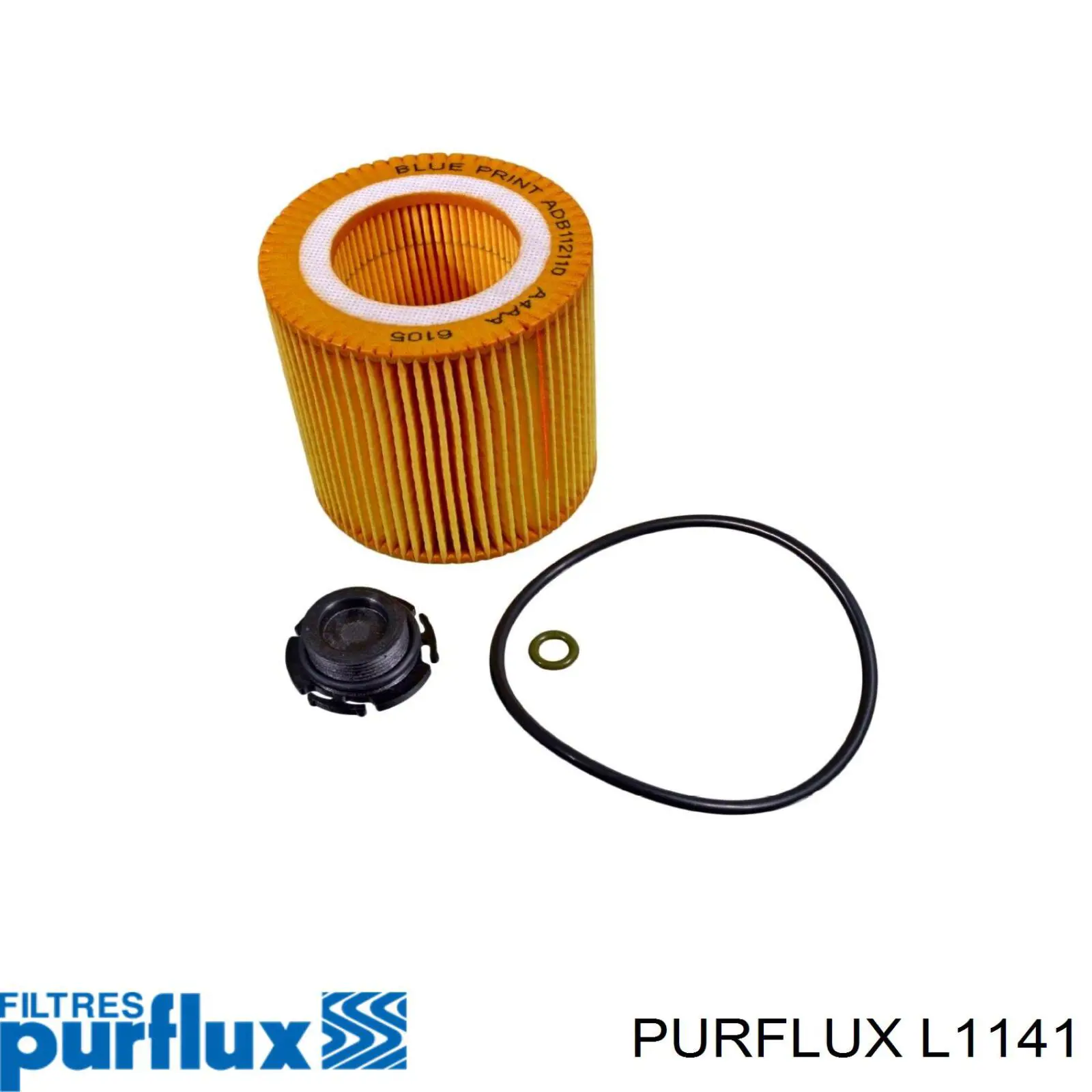 L1141 Purflux фільтр масляний