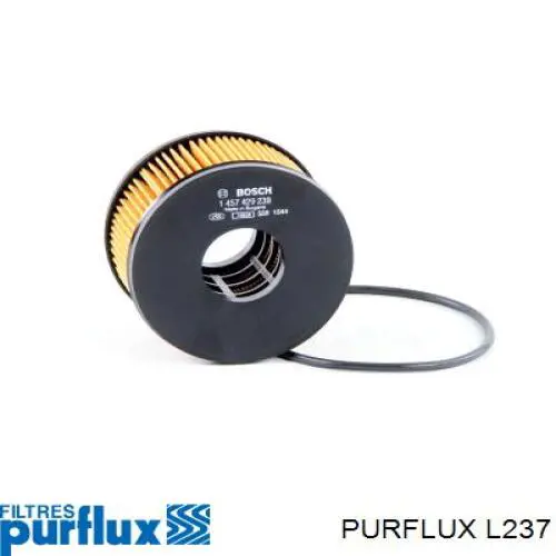 Масляний фільтр двигуна Purflux L237 ціна, від 6.44 USD