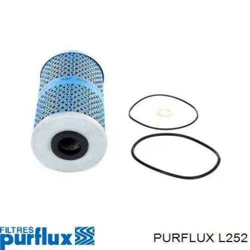 L252 Purflux фільтр масляний
