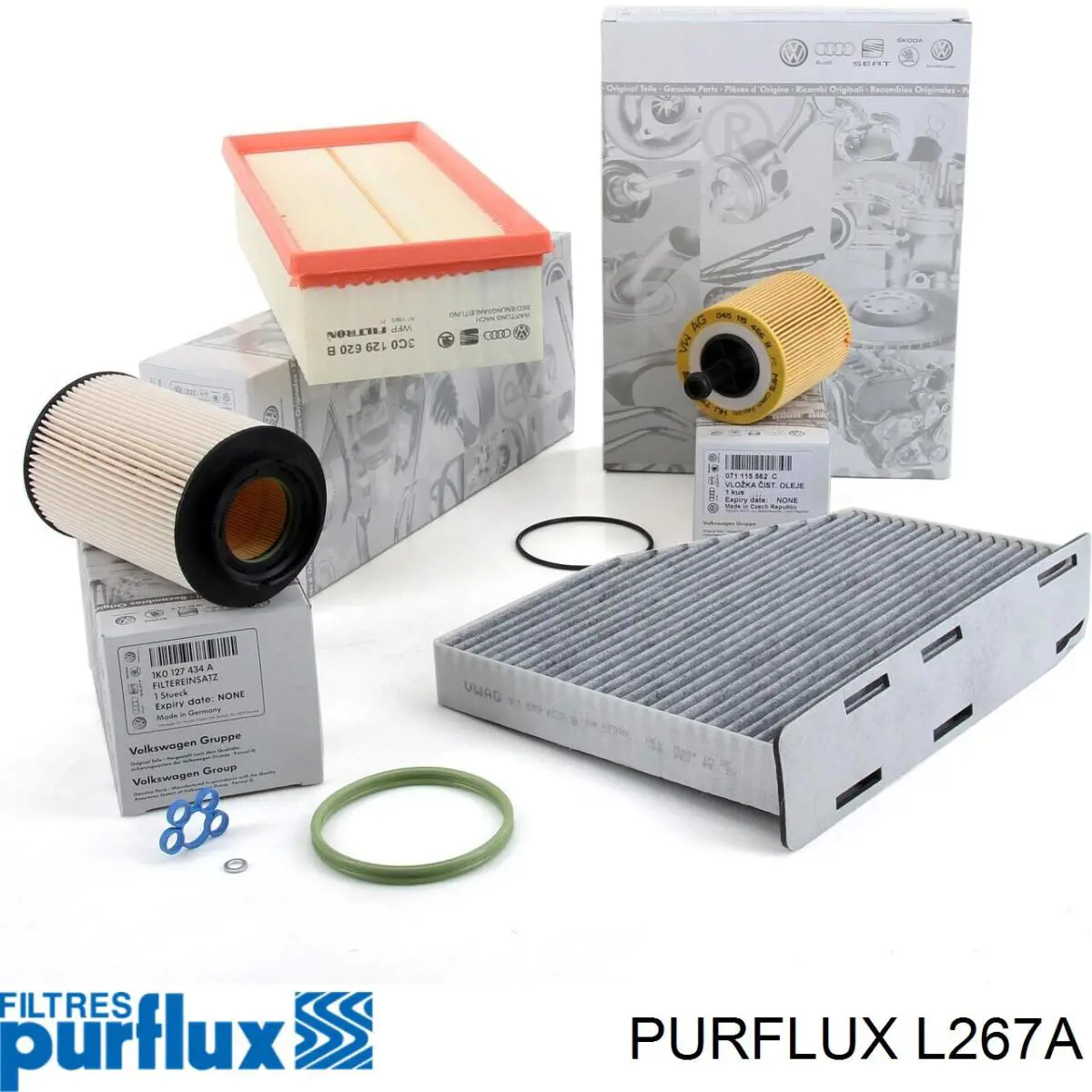 Купити L267A Purflux Фільтр очищення масла відцентровий