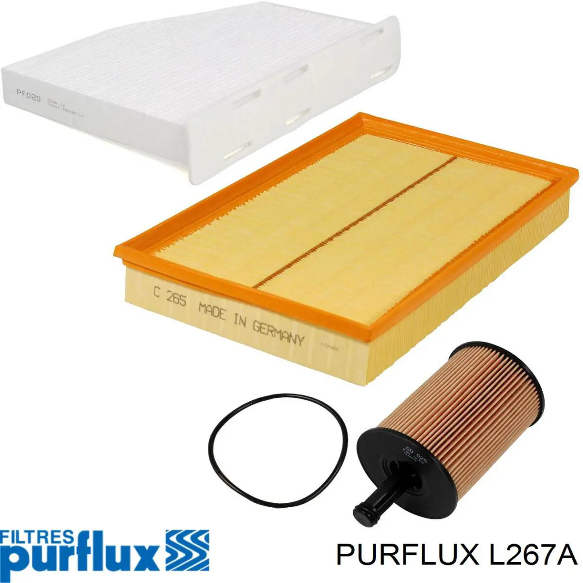 Масляний фільтр L267A Purflux