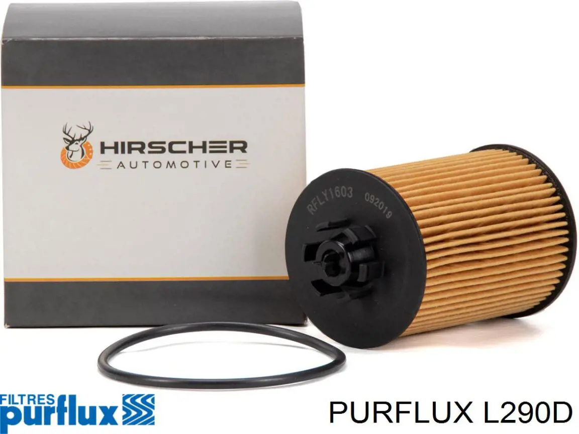 Масляний фільтр двигуна Purflux L290D ціна, від 3.69 USD