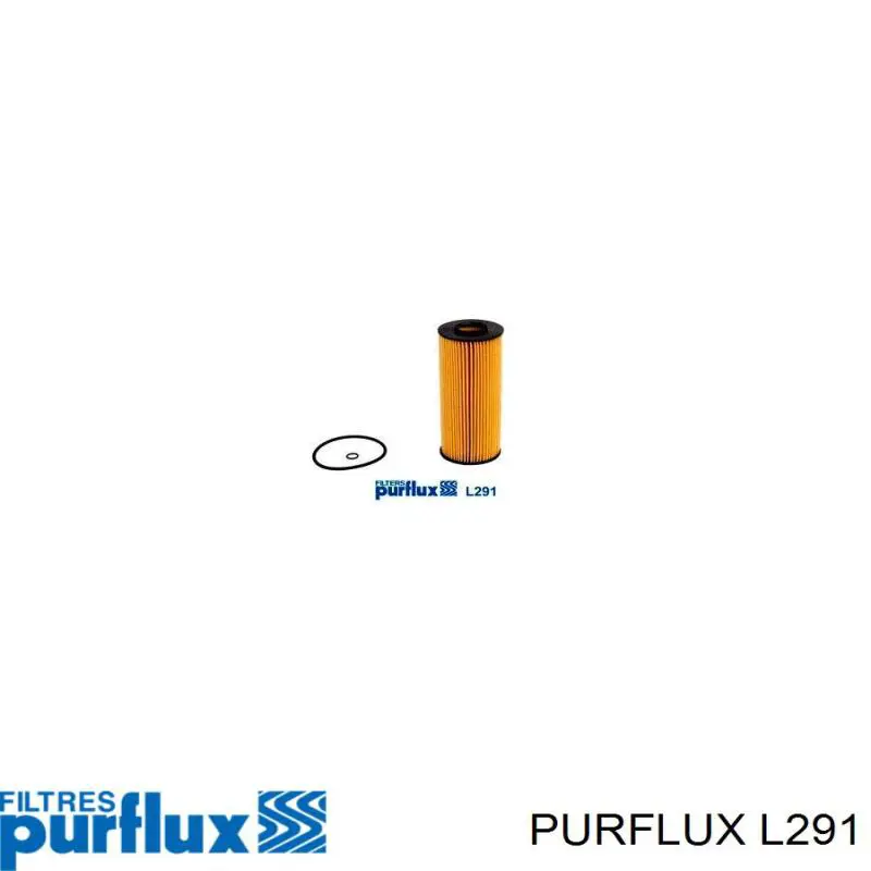 Фільтр масляний Purflux L291
