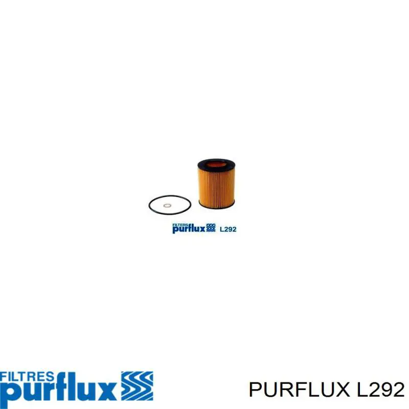 L292 Purflux фільтр масляний
