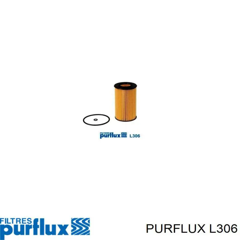 L306 Purflux фільтр масляний