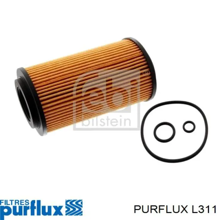 Купити L311 Purflux Фільтр очищення масла відцентровий