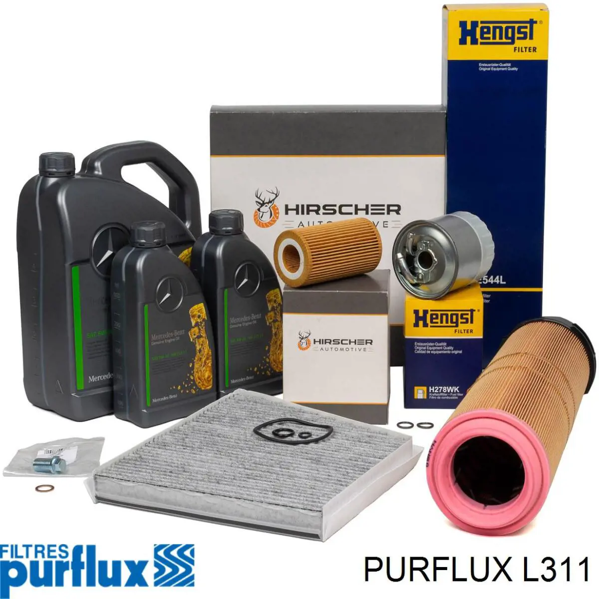 Фільтр масляний Purflux L311