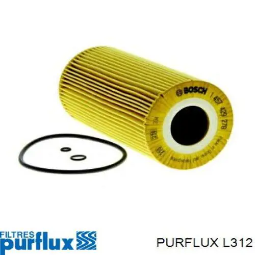 Масляний фільтр двигуна Purflux L312 ціна, від 6.97 USD