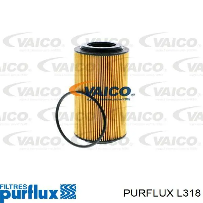 Масляний фільтр двигуна Purflux L318 ціна, від 7.99 USD