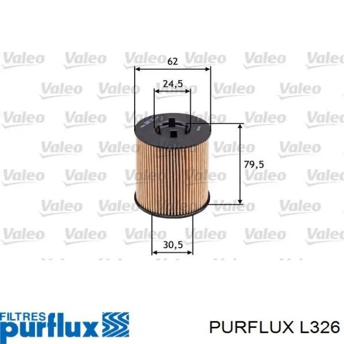 Корпус масляного фільтра Purflux L326 ціна, від 3.38 USD