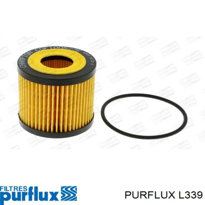 L339 Purflux Фільтр масла