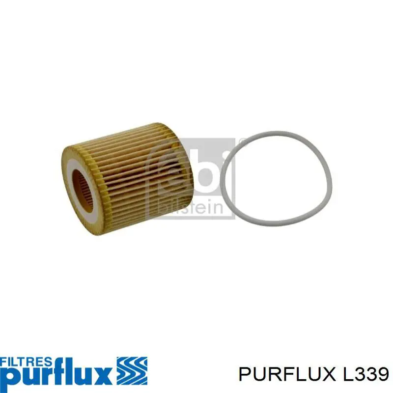 Масляний фільтр двигуна Purflux L339 ціна, від 4.86 USD