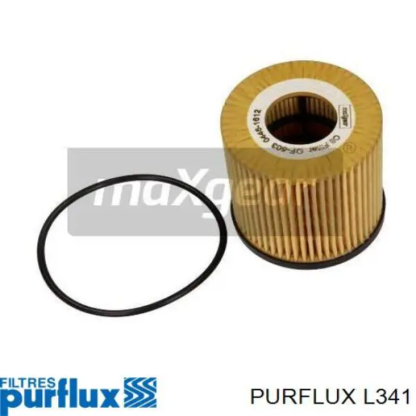 Масляний фільтр двигуна Purflux L341 ціна, від 6.83 USD