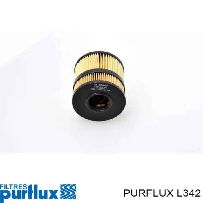 L342 Purflux Фільтр масла