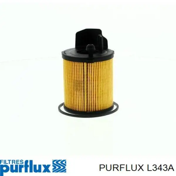 L343A Purflux фільтр масляний