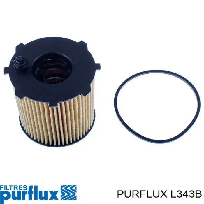 L343B Purflux Фільтр масла