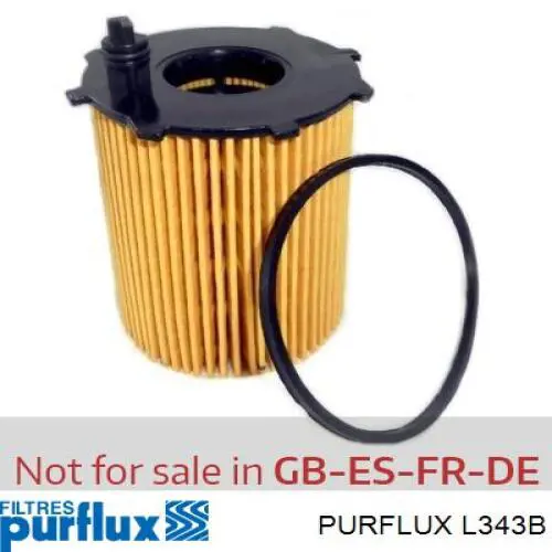 Купити L343B Purflux Фільтр очищення масла відцентровий