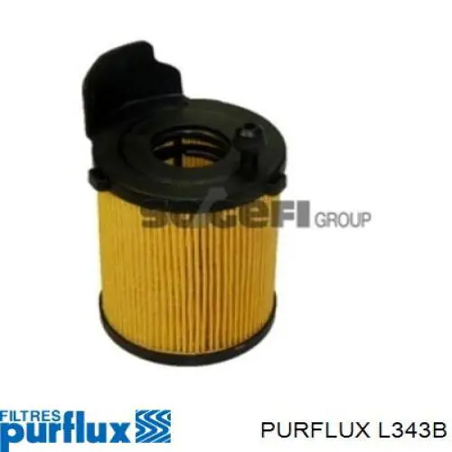 L343B Purflux фільтр масляний