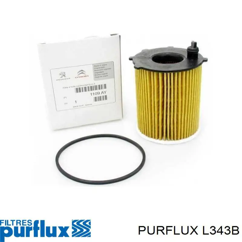 Масляний фільтр двигуна Purflux L343B ціна, від 6.33 USD