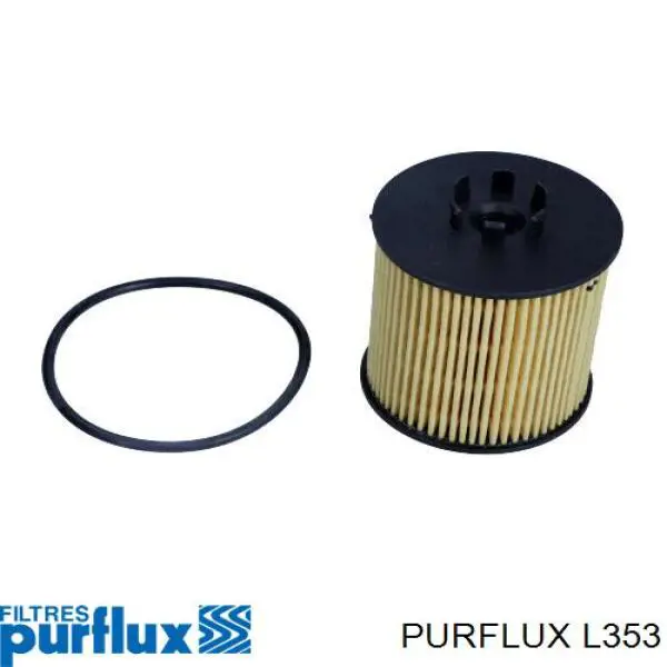 Масляний фільтр двигуна Purflux L353 ціна, від 6.79 USD