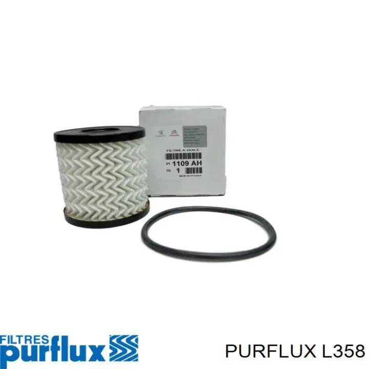 L358 Purflux фільтр масляний