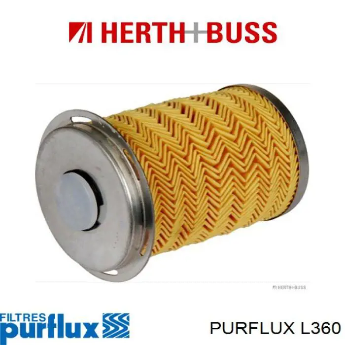 Масляний фільтр двигуна Purflux L360 ціна, від 7.04 USD