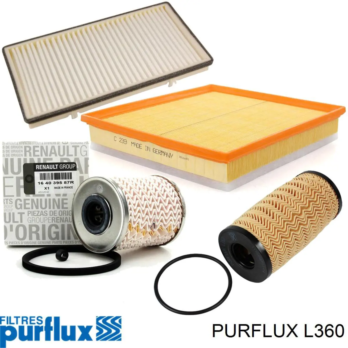 L360 Purflux Фільтр масла