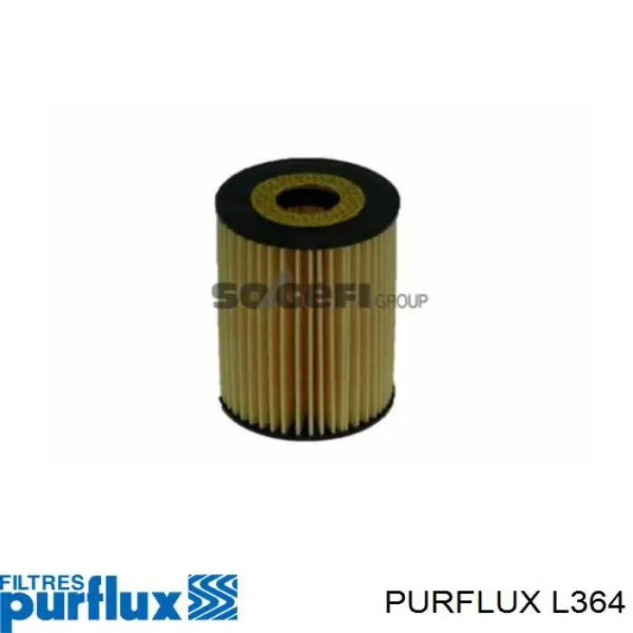 L364 Purflux фільтр масляний