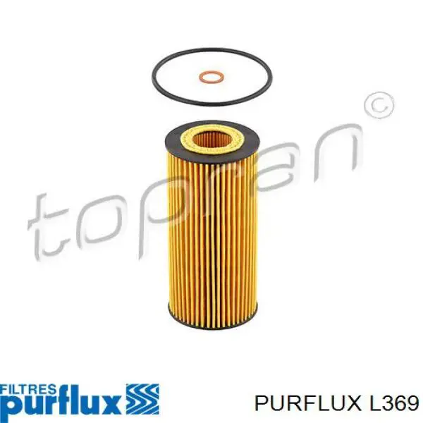 L369 Purflux Фільтр масла