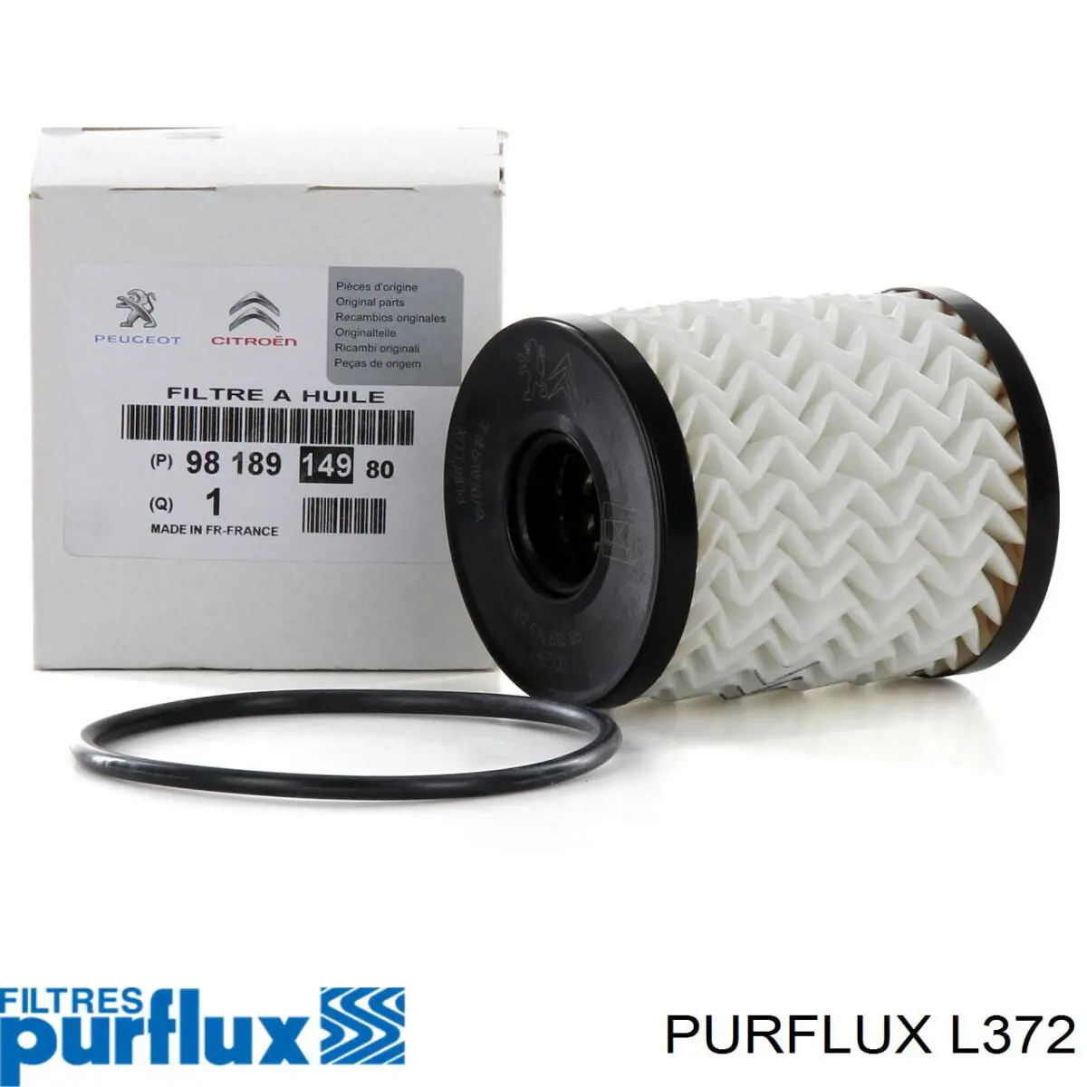 Фільтр масляний Purflux L372