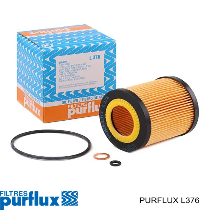 L376 Purflux фільтр масляний