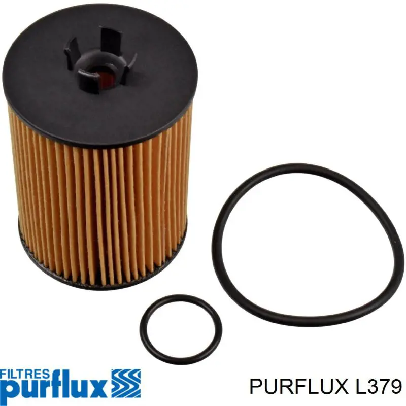 Масляний фільтр двигуна Purflux L379 ціна, від 5.05 USD