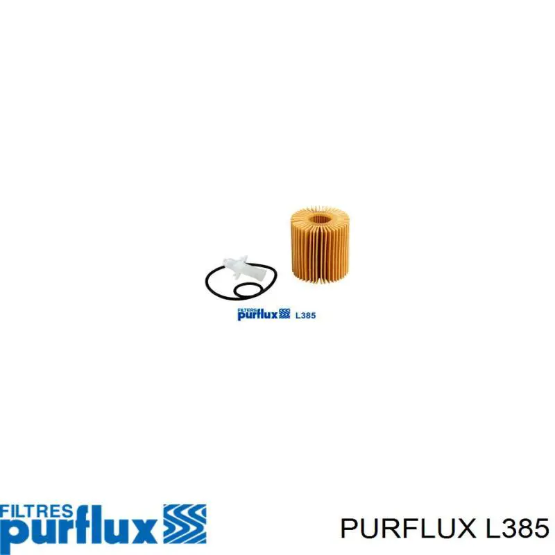 L385 Purflux фільтр масляний