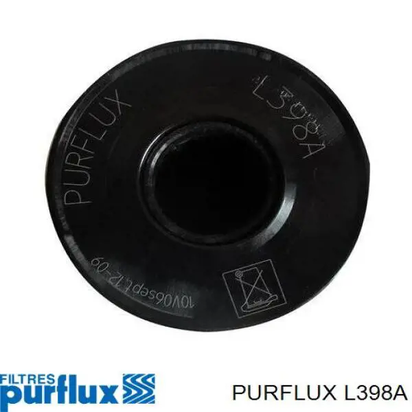 L398A Purflux фільтр масляний