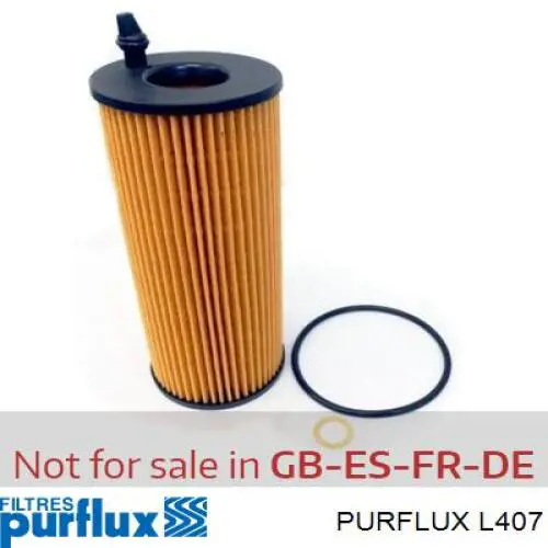 L407 Purflux фільтр масляний
