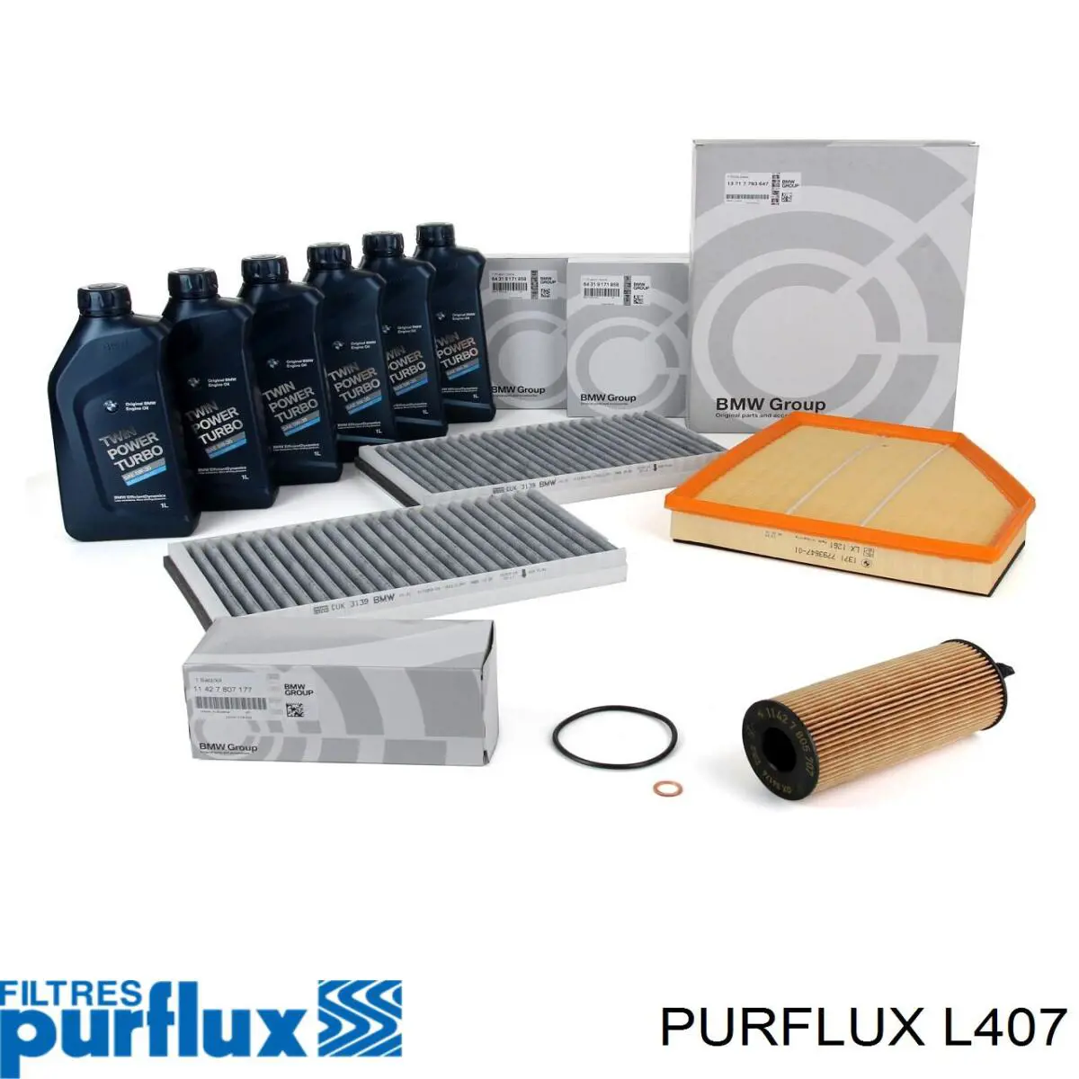 Масляний фільтр двигуна Purflux L407 ціна, від 12.79 USD