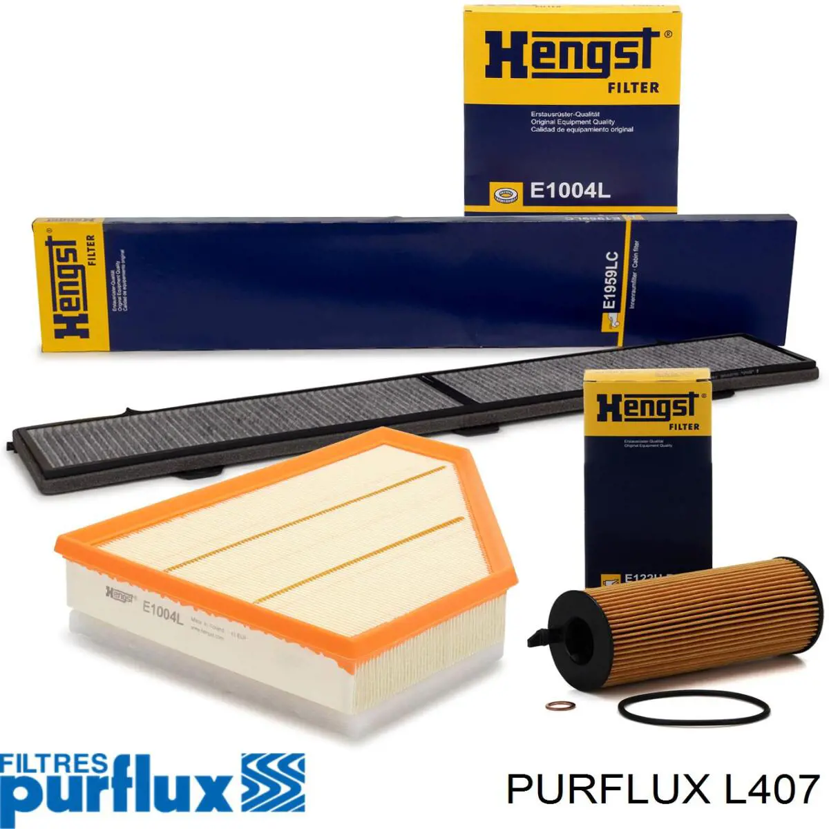 L407 Purflux Фільтр масла