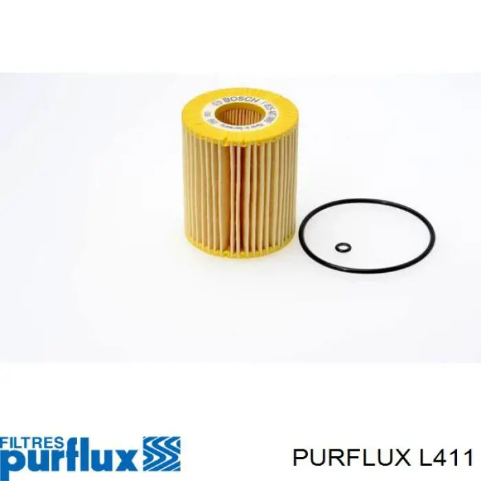 L411 Purflux фільтр масляний