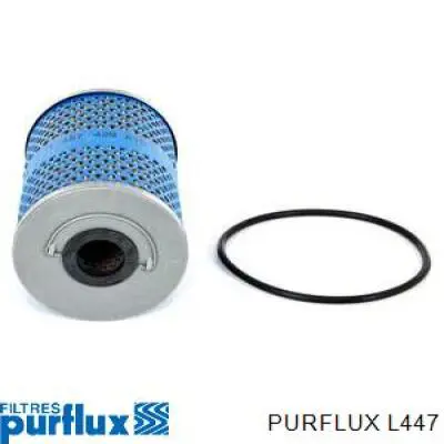 Масляний фільтр двигуна Purflux L447 ціна, від 4.23 USD